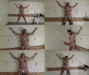 www.brendasbound.com - 0117 Screwed To The Wall And made To Orgasm thumbnail